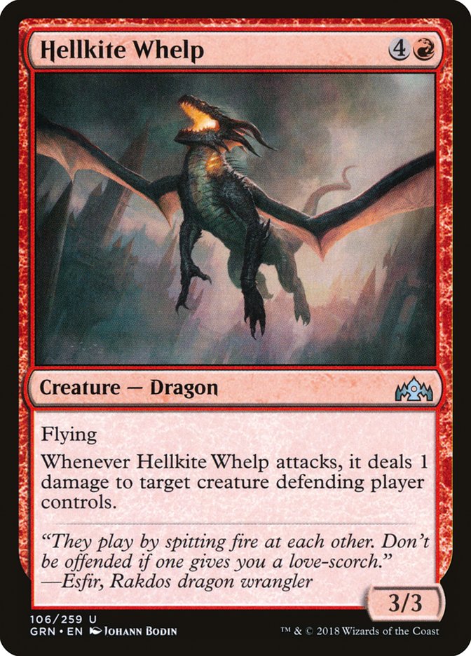 Hellkite Whelp 106/259 (Guilds of Ravnica) 