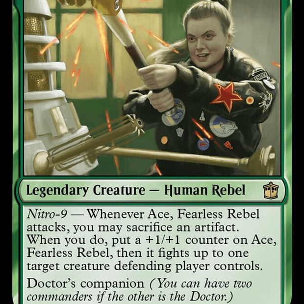 Ace, Fearless Rebel 98/331 (Universes Beyond: Doctor Who)  - Foil