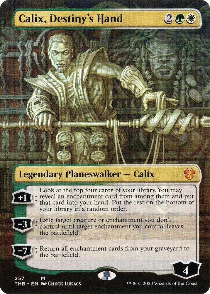 Calix, Destiny's Hand 257/254 (Theros Beyond Death)  - Borderless