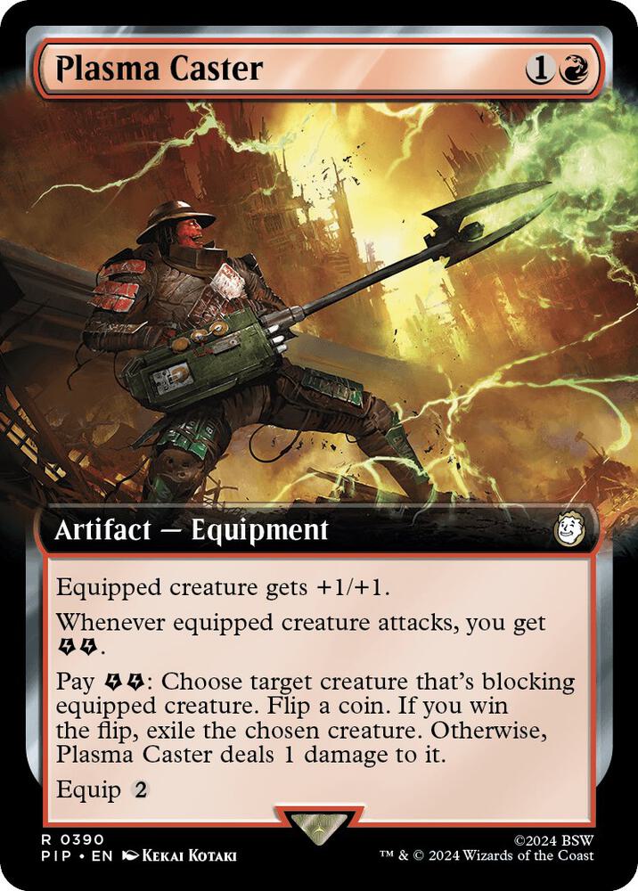 Plasma Caster 390/326 (Universes Beyond: Fallout)  - Extended Art