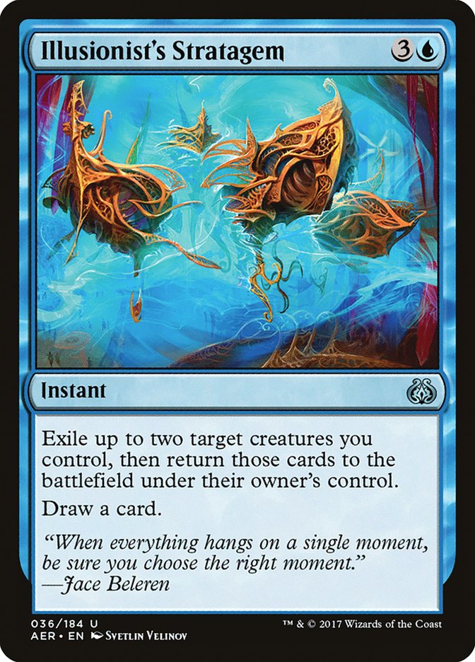 Illusionist's Stratagem 36 (Aether Revolt) 