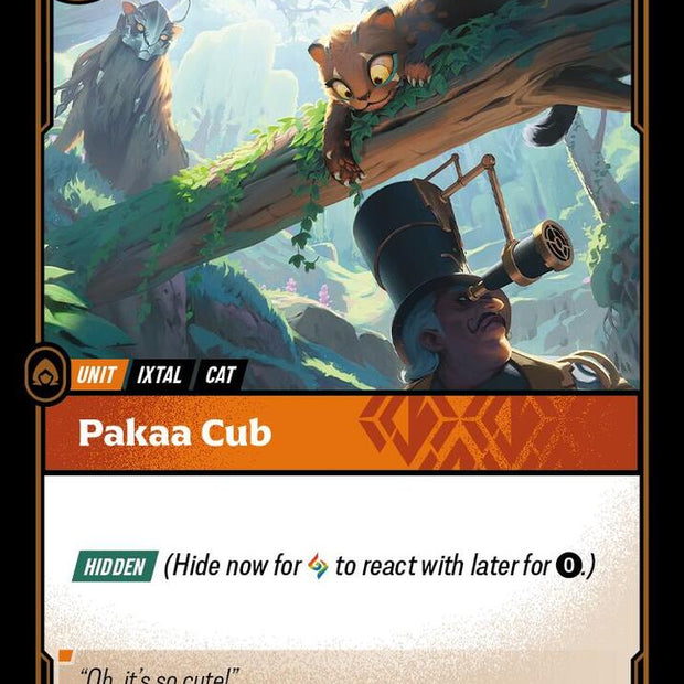 Pakaa Cub (Origins) 