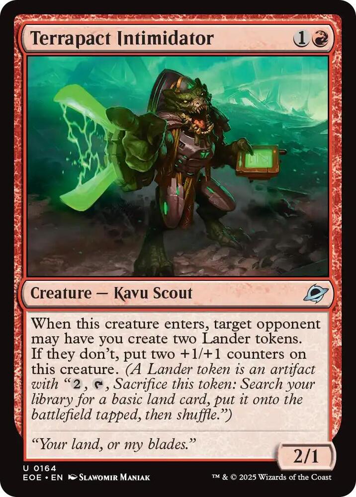 Terrapact Intimidator 164/276 (Edge of Eternities) 
