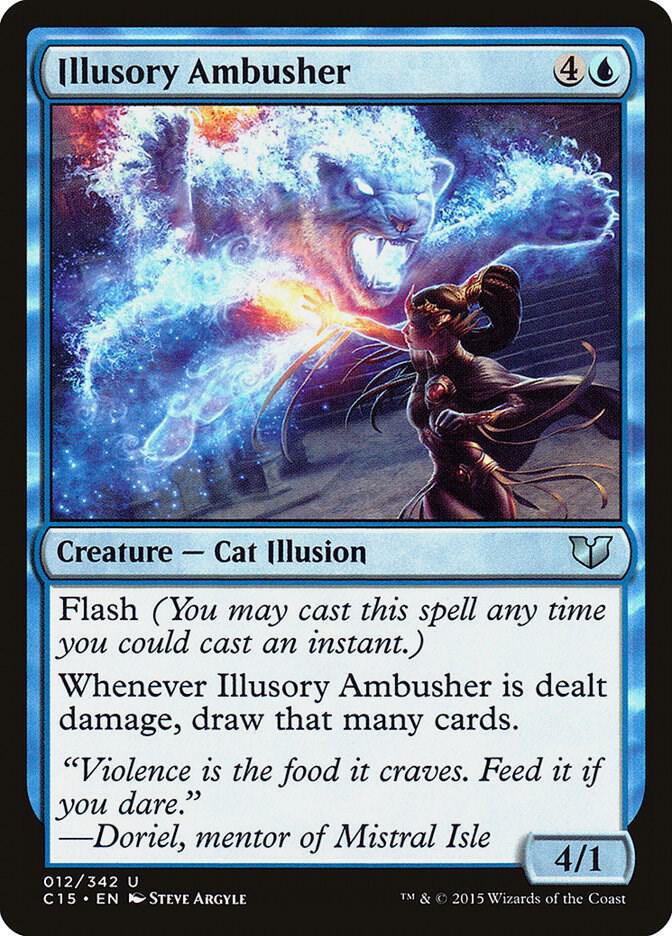 Illusory Ambusher 12/342 (Commander 2015) 