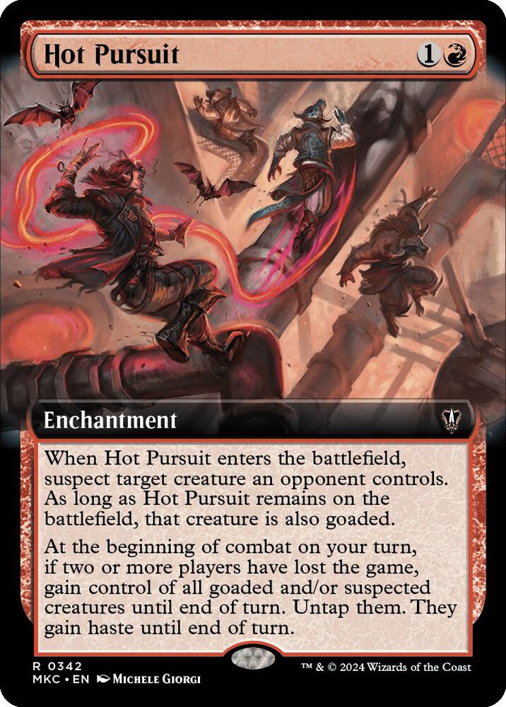 Hot Pursuit 342/311 (Commander: Murders at Karlov Manor)  - Extended Art