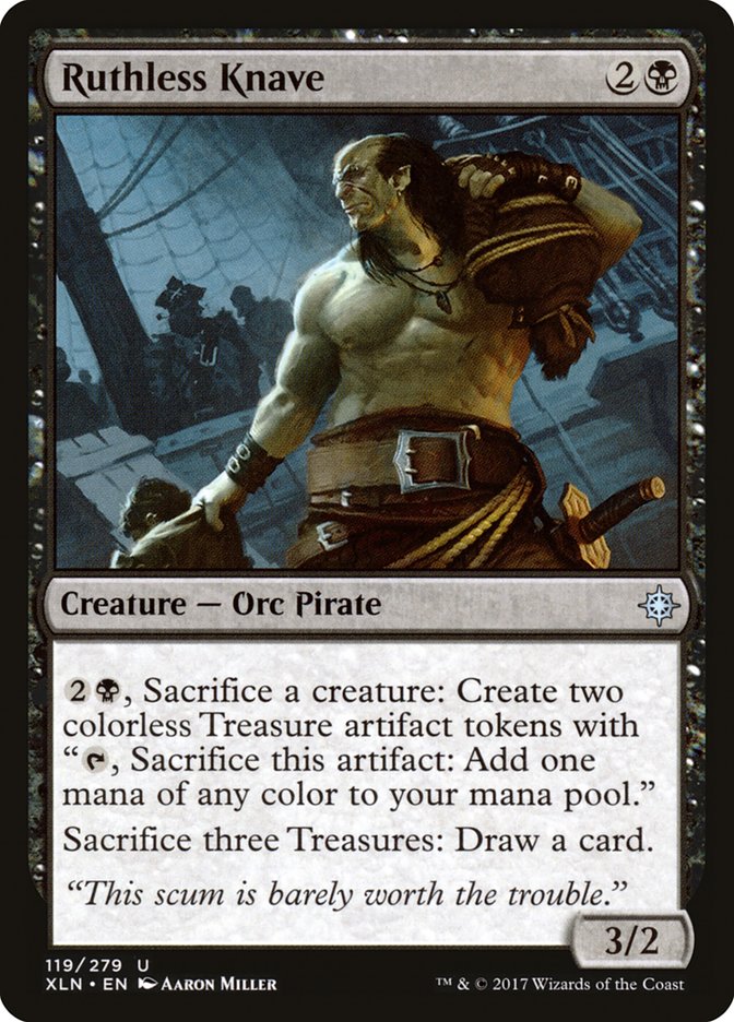 Ruthless Knave 119 (Ixalan) 