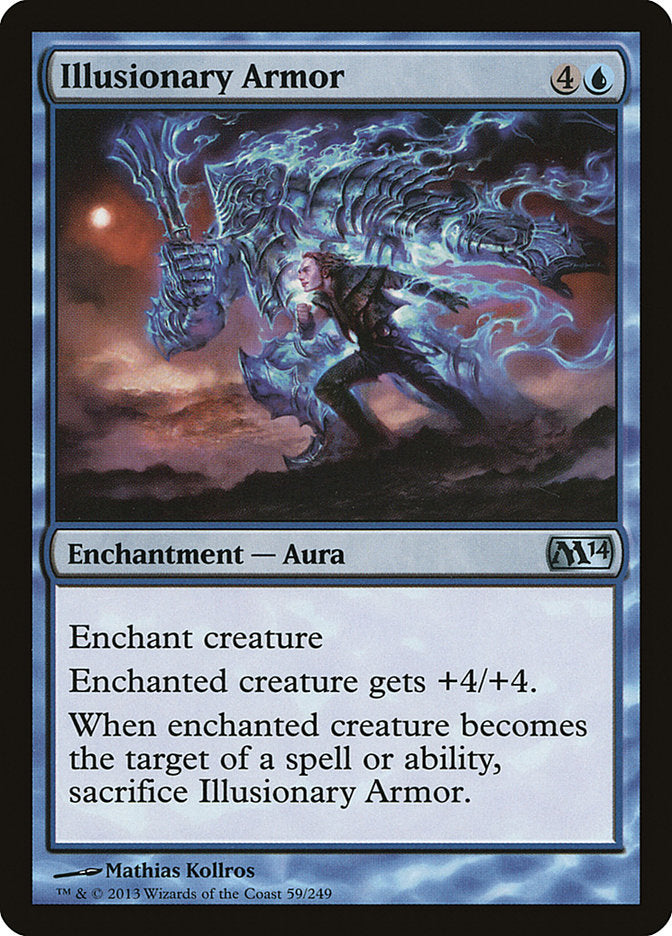 Illusionary Armor 59/249 (Magic 2014 (M14)) 