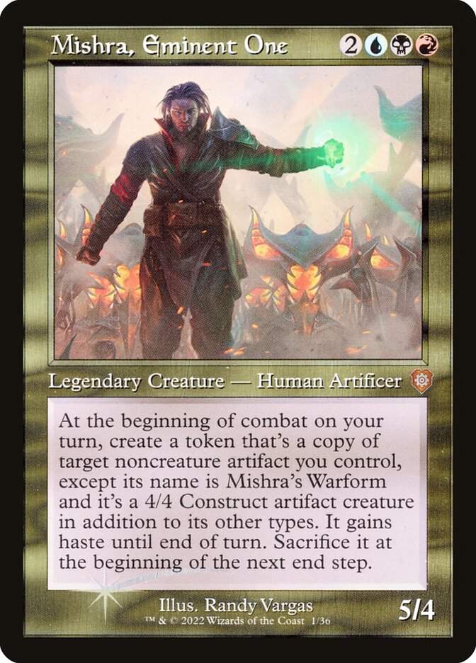 Mishra, Eminent One 1/40 (Commander: The Brothers' War) 