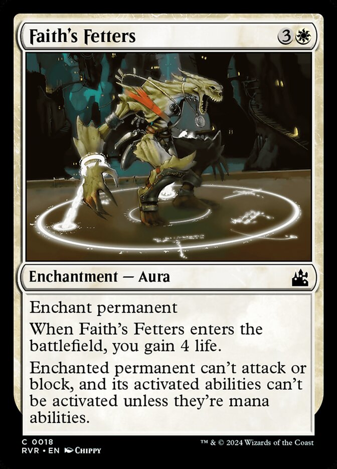 Faith's Fetters 18/291 (Ravnica Remastered) 