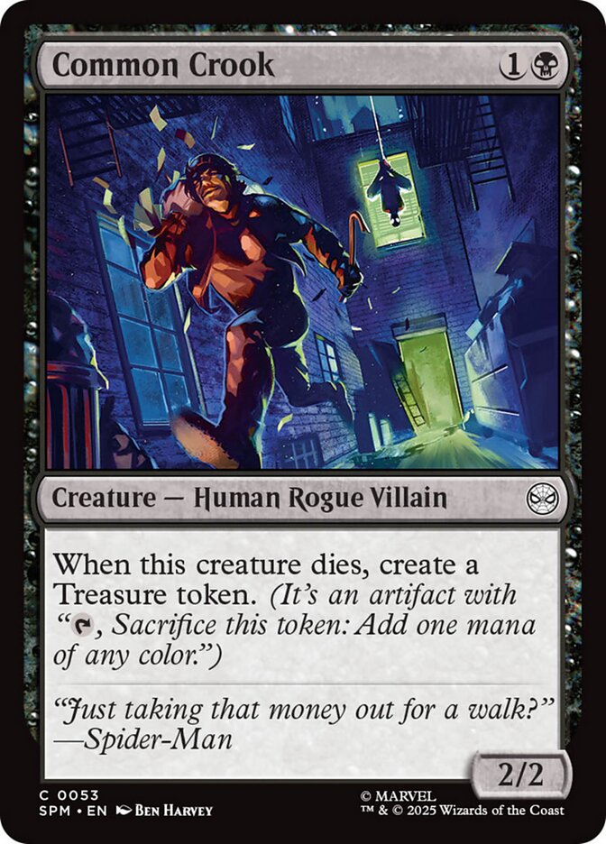 Common Crook 53 (Marvel's Spider-Man)  - Foil