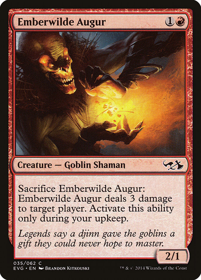 Emberwilde Augur 35/62 (Duel Decks: Anthology) 