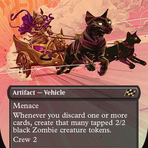 Cryptcaller Chariot 306/291 (Aetherdrift)  - Borderless Foil