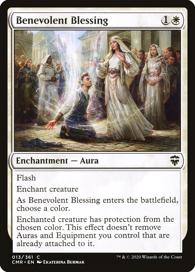 Benevolent Blessing 13/361 (Commander Legends) 