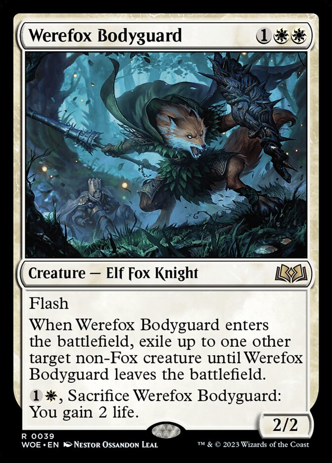Werefox Bodyguard 39/276 (Wilds of Eldraine) 