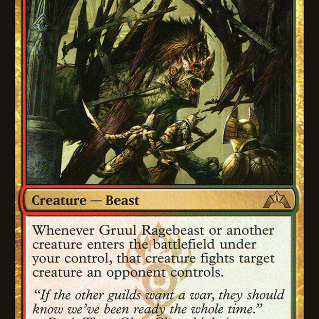 Gruul Ragebeast 170/249 (Gatecrash) 