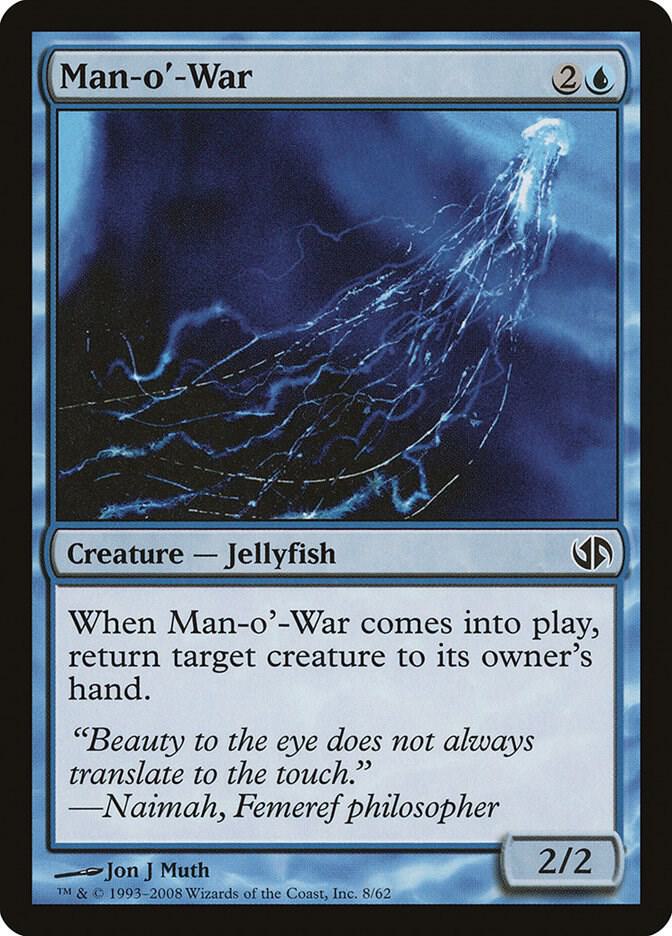Man-o'-War 8/62 (Duel Decks: Jace vs. Chandra) 