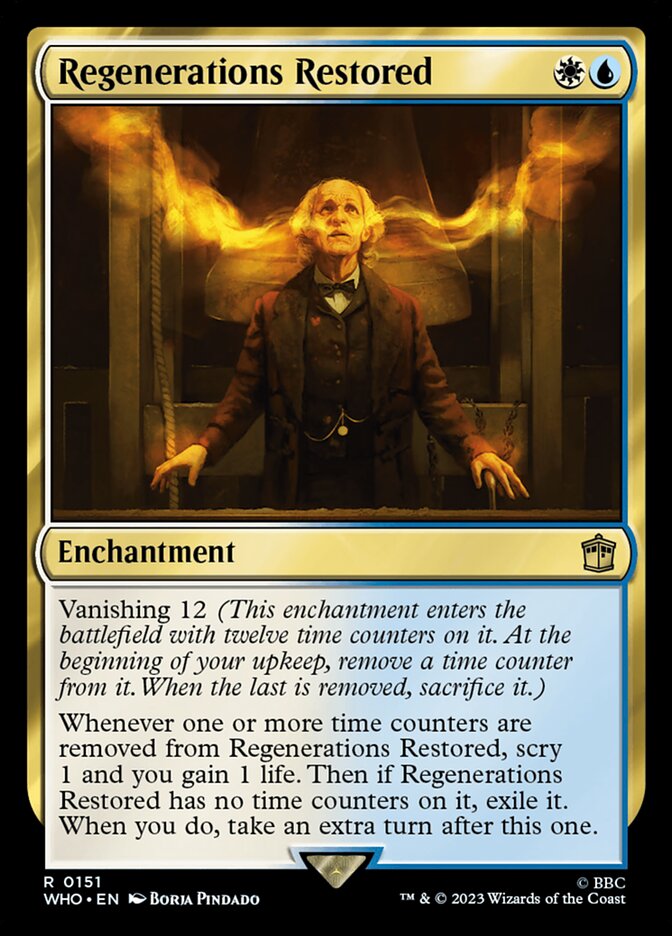 Regenerations Restored 151 (Universes Beyond: Doctor Who) 
