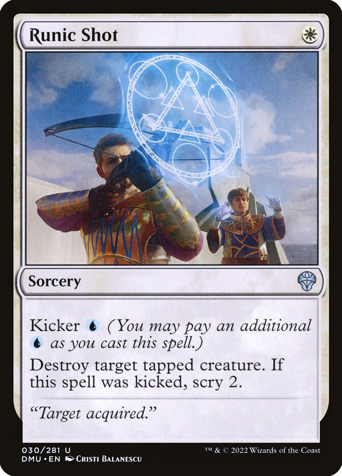 Runic Shot 30/281 (Dominaria United) 