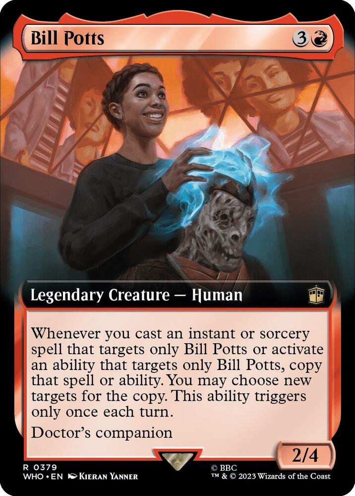 Bill Potts 379/331 (Universes Beyond: Doctor Who)  - Extended Art