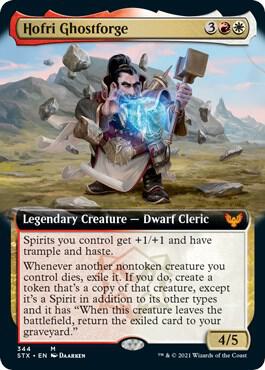 Hofri Ghostforge Extended Art (Strixhaven: School of Mages) 