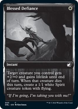 Blessed Defiance 5/534 (Innistrad: Double Feature) 