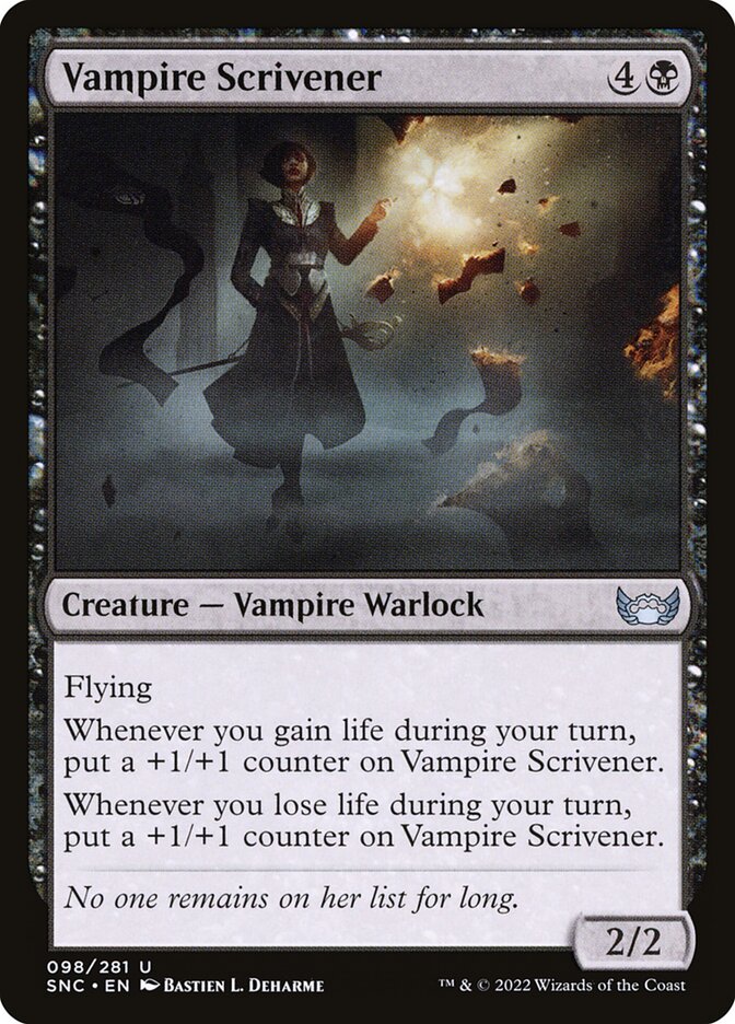 Vampire Scrivener 98/281 (Streets of New Capenna) 