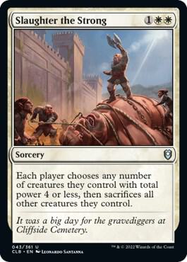Slaughter the Strong 43 (Commander Legends: Battle for Baldur's Gate) 
