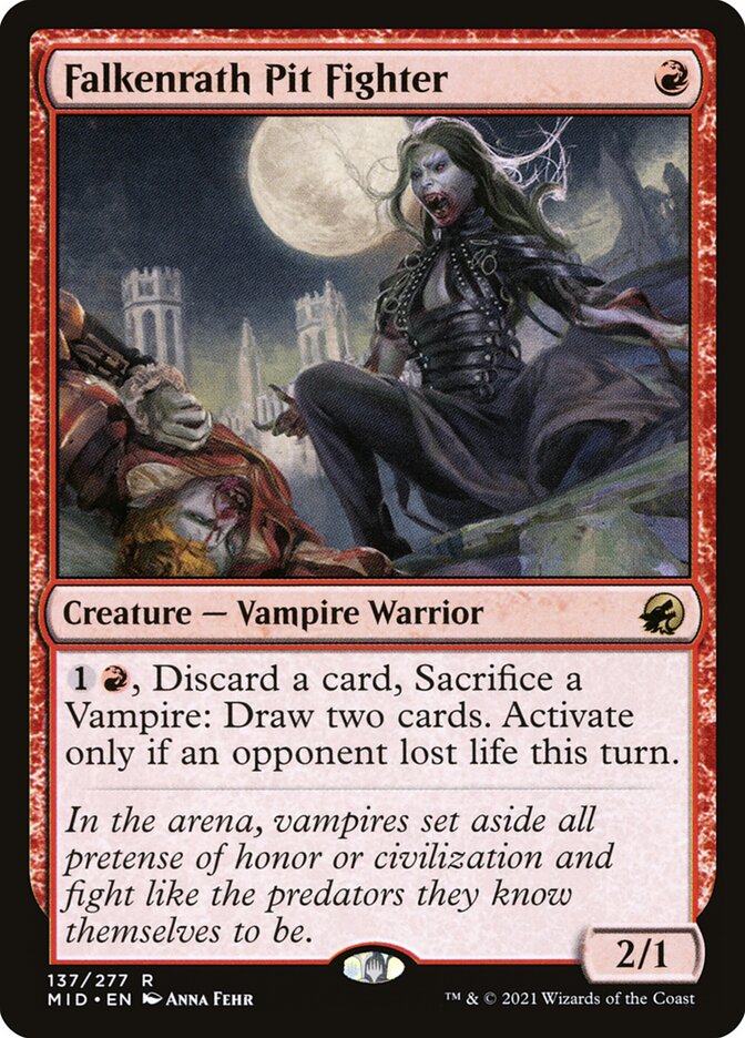 Falkenrath Pit Fighter 137/277 (Innistrad: Midnight Hunt) 