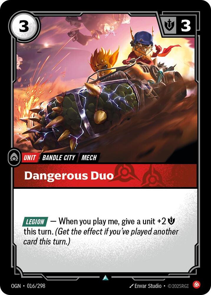 Dangerous Duo 16/298 (Origins)  - Foil