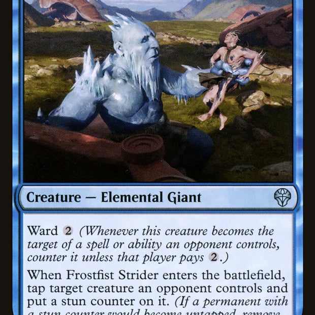 Frostfist Strider 51/281 (Dominaria United)  - Foil