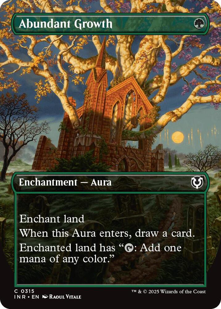 Abundant Growth 315/287 (Innistrad Remastered)  - Borderless
