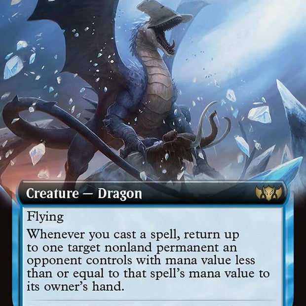 Hammerhead Tyrant 61/413 (Commander: Tarkir: Dragonstorm)  - Extended Art