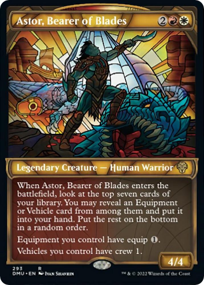 Astor Bearer of Blades Showcase (Dominaria United) 