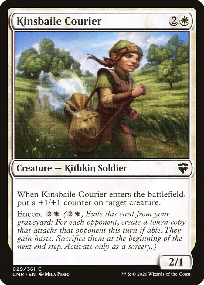 Kinsbaile Courier 29 (Commander Legends)  - Foil