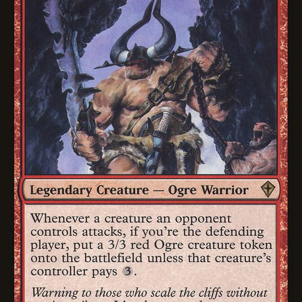 Kazuul Tyrant of the Cliffs 84/145 (Worldwake) 