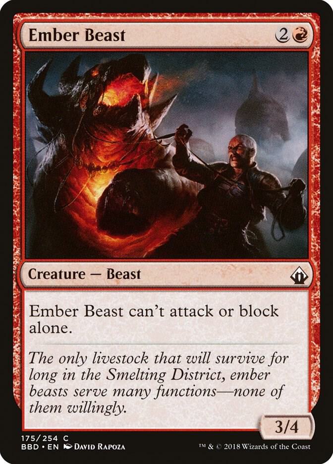 Ember Beast 175/254 (Battlebond) 