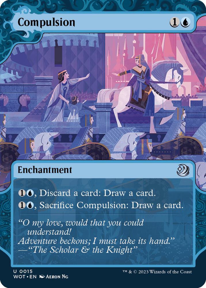 Compulsion 15 (Wilds of Eldraine: Enchanting Tales)  - Showcase