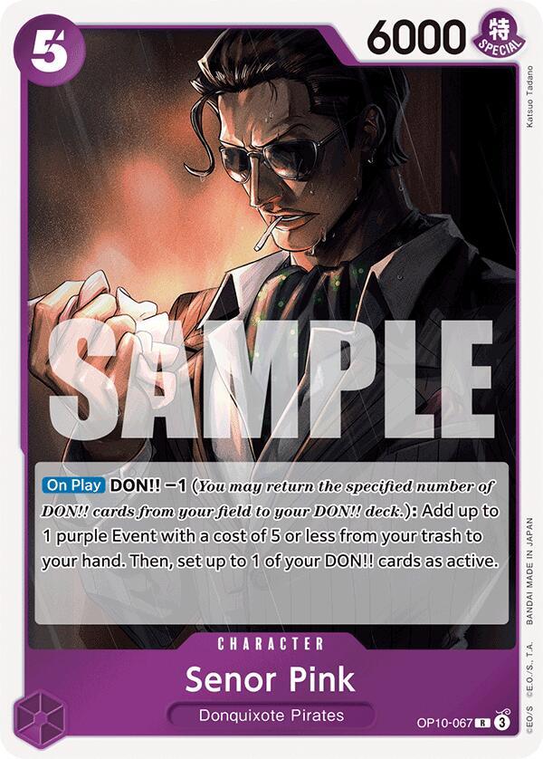 Senor Pink OP10-067 (Royal Blood)  - Foil