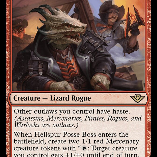 Hellspur Posse Boss 128 (Outlaws of Thunder Junction) 