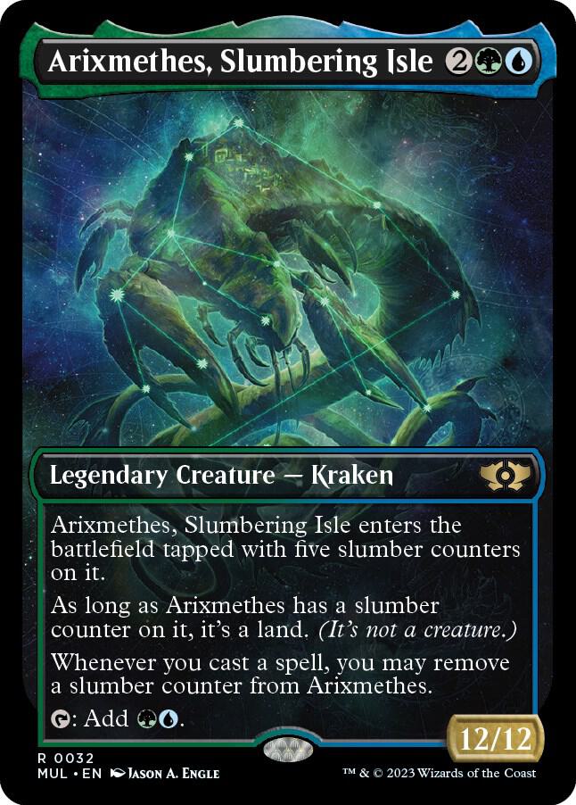 Arixmethes Slumbering Isle (March of the Machine: Multiverse Legends) 