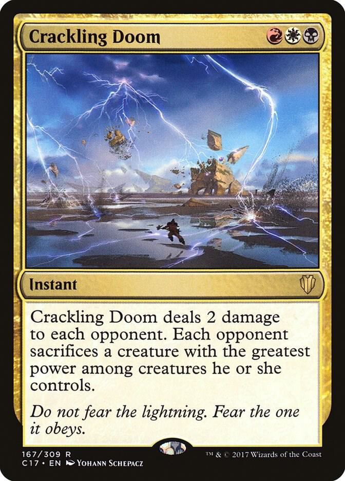 Crackling Doom 167 (Commander 2017) 