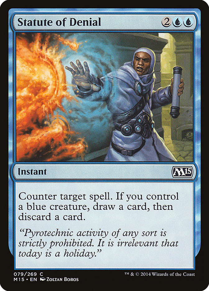 Statute of Denial 79/269 (Magic 2015 (M15)) 