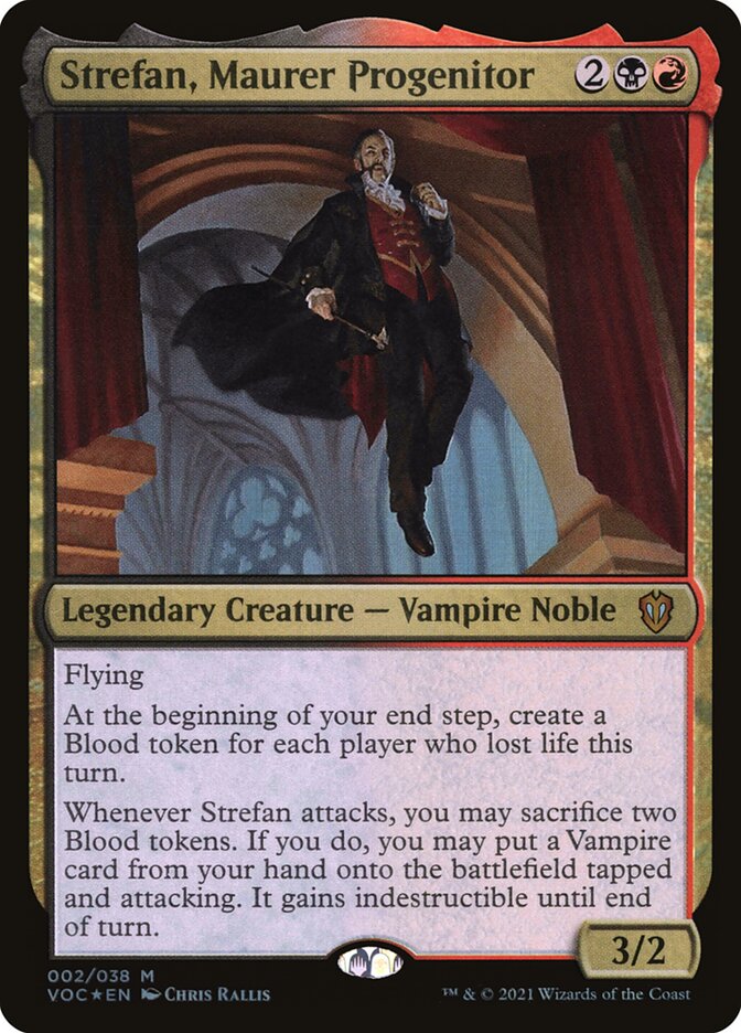 Strefan, Maurer Progenitor 2 (Commander: Innistrad: Crimson Vow)  - Foil