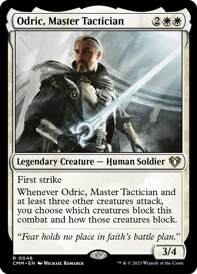 Odric, Master Tactician 46/451 (Commander Masters) 