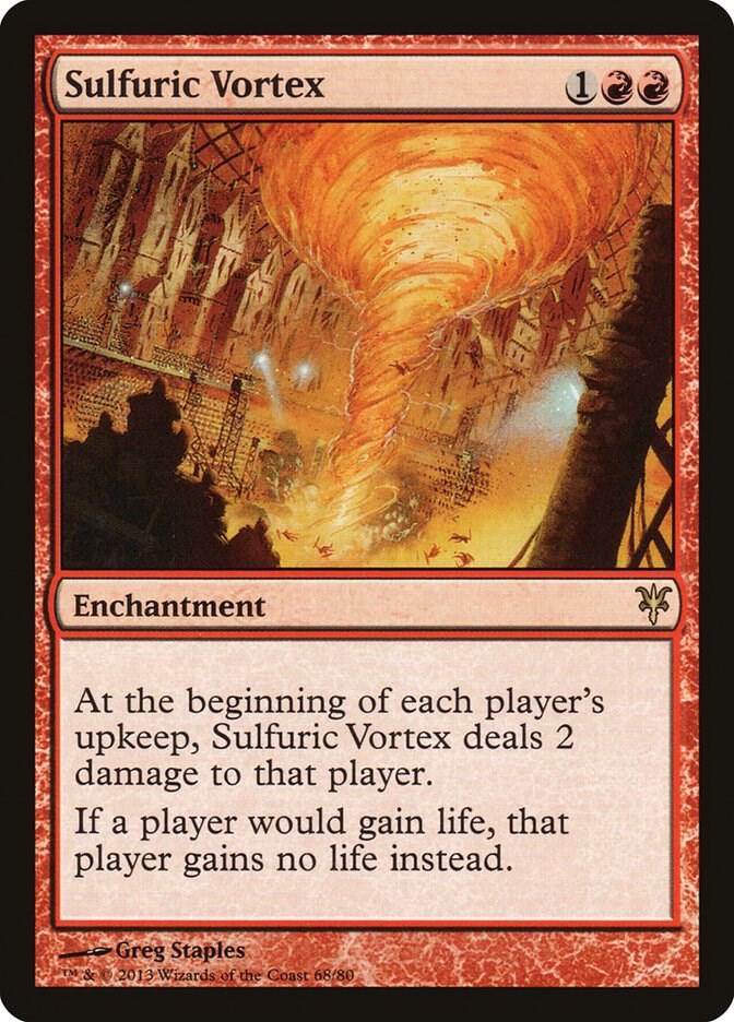 Sulfuric Vortex 68/80 (Duel Decks: Sorin vs. Tibalt) 