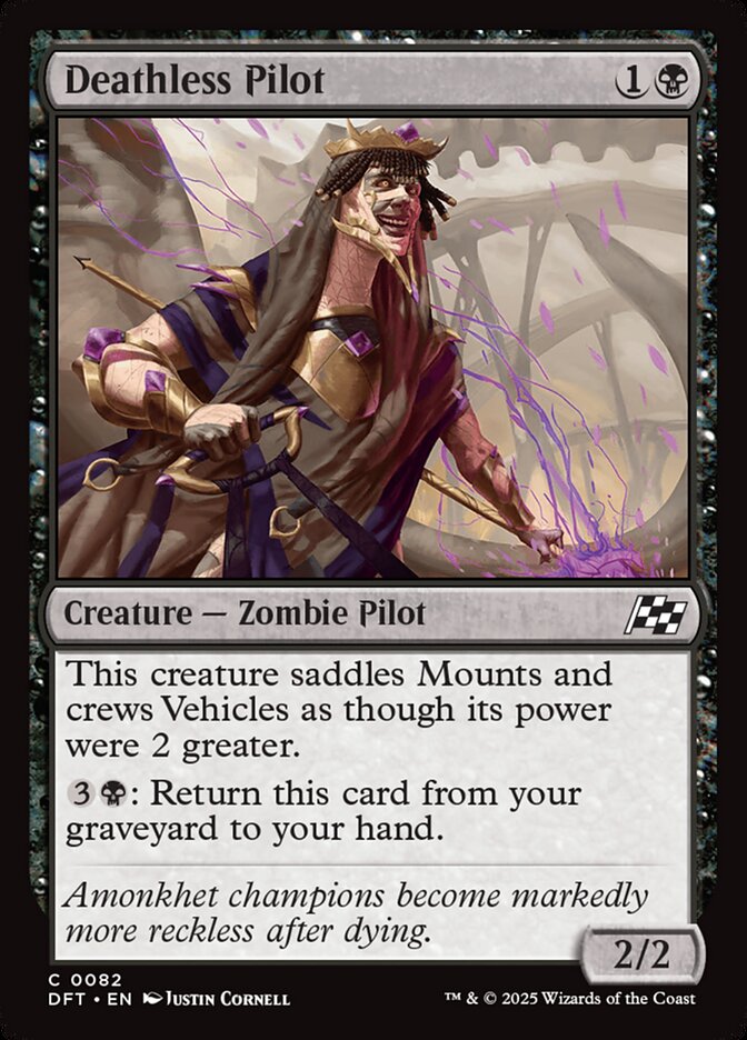 Deathless Pilot 82/291 (Aetherdrift) 