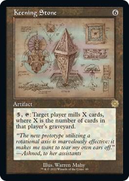 Keening Stone Schematic 89/63 (The Brothers' War: Retro Frame Artifacts) 