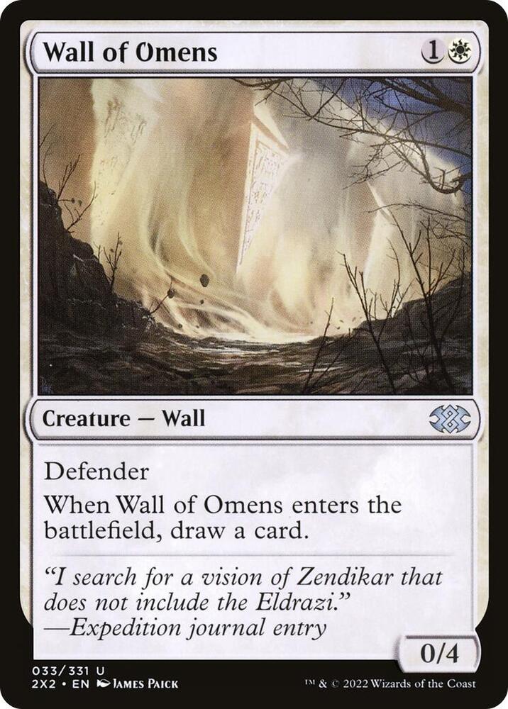 Wall of Omens 33 (Double Masters 2022) 