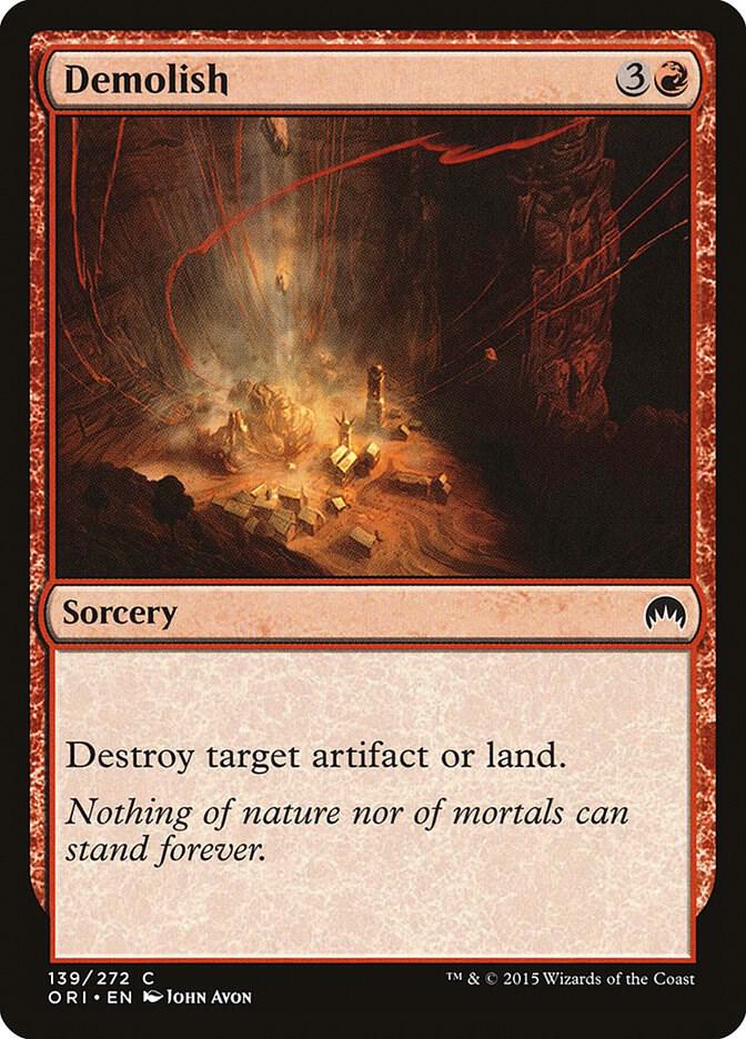 Demolish 139/272 (Magic Origins) 