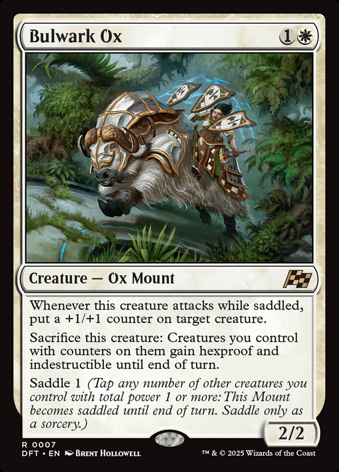 Bulwark Ox 7/291 (Aetherdrift)  - Foil